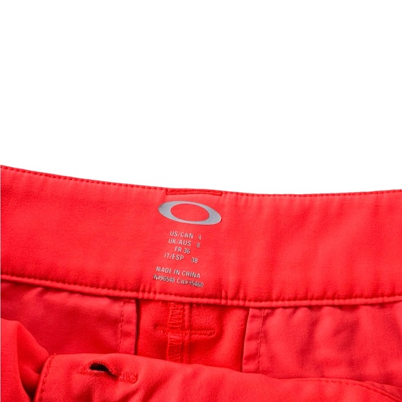 Oakley Red Athletic Shorts - Picture 5 of 5